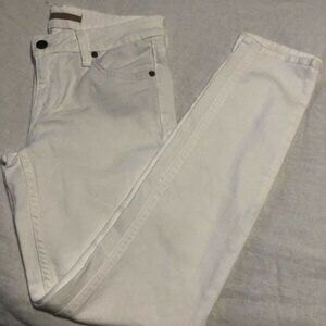 VINCE White Skinny Jeans Low to Mid Rise Size 26.